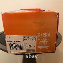 EXTREMELY RARE Size 10 Parra x VANS Era Methyl Blue 2009 (DS withoriginal box)