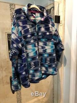 EXTREMELY RARE The Wave Patagonia Synchilla Snap-Front Pullover Jacket XXL
