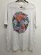 EXTREMELY RARE Vintage Grateful Dead Jerry Garcia T Shirt 1990 Liquid Blue