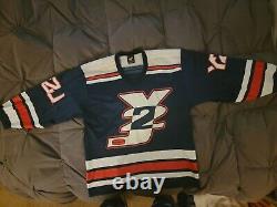 EXTREMELY Rare Vintage Chris Jericho Y2J Wrestler Hockey Jersey XL52 2001