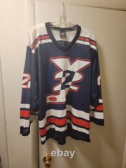 EXTREMELY Rare Vintage Chris Jericho Y2J Wrestler Hockey Jersey XL52 2001