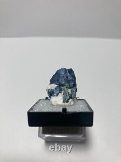 Exhibition Quality Benitoite on Natrolite Thumbnail, Extremely rare size