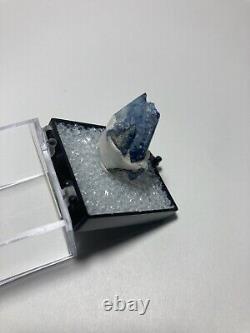 Exhibition Quality Benitoite on Natrolite Thumbnail, Extremely rare size