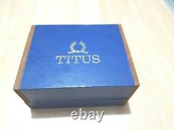 Extrem Rare 1960-70's Titus Wooden Presentation Box For Calypsomatic #7251