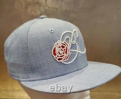 Extremely RARE Disney Beauty Rose Hat snapback NEW ERA SOLD OUT Chambray Rose