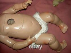 Extremely RARE, Germany, Ernst Heubach 342 bisque jointed character baby doll