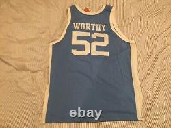 Extremely RARE James Worthy North Carolina All American Collection Size 52 Or XL