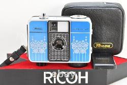 Extremely RARE! MINT METALLIC BLUE Ricoh Auto Half E Film Camera JAPAN