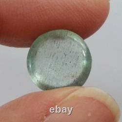 Extremely RARE Natural Cat's Eye Aquamarine 8ct Blue Transparent Eye Clean