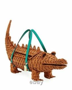 Extremely RARE, Original Edition Kate Spade Wicker Alligator Purse- Viral Bag