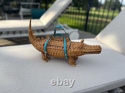 Extremely RARE, Original Edition Kate Spade Wicker Alligator Purse- Viral Bag