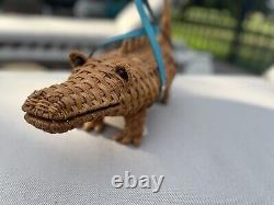 Extremely RARE, Original Edition Kate Spade Wicker Alligator Purse- Viral Bag