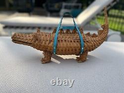 Extremely RARE, Original Edition Kate Spade Wicker Alligator Purse- Viral Bag