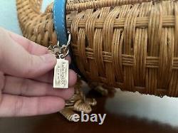 Extremely RARE, Original Edition Kate Spade Wicker Alligator Purse- Viral Bag