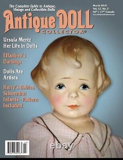 Extremely RARE, Restored 16 composition, antique 1921 Amberg MIBS doll