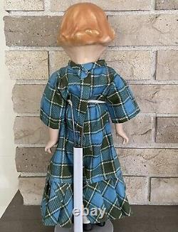 Extremely RARE, Restored 16 composition, antique 1921 Amberg MIBS doll