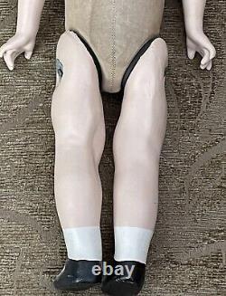 Extremely RARE, Restored 16 composition, antique 1921 Amberg MIBS doll