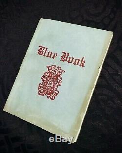Extremely RARE Storyville Blue Book New Orleans Guide To Sporting Houses