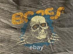 Extremely RARE Vintage Bones Powell Peralta Skateboard T-Shirt 80s 1980s M