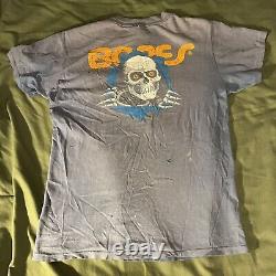 Extremely RARE Vintage Bones Powell Peralta Skateboard T-Shirt 80s 1980s M