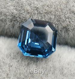 Extremely Rare! 0.70 Ct Natural No Heat Cobalt Blue Spinel GIA Octagonal VVS
