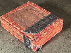 Extremely Rare 1890's Antique Golf Cigar Box Baseball Tennis Golfer