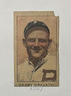 Extremely Rare 1920 W519-1-2 Blue Number #18 Gabby Cravath
