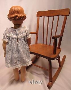 Extremely Rare 1950 Vintage Nitey Nite 22 Mannequin Girl Doll Counter Display
