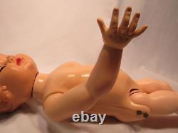 Extremely Rare 1950 Vintage Nitey Nite 22 Mannequin Girl Doll Counter Display