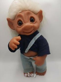 Extremely Rare 1979 Th Dam 806 17 Troll Giant Blue Shirt Denim Color Pants