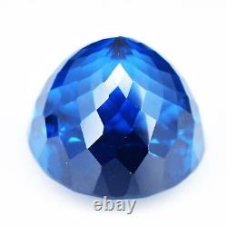 Extremely Rare 27.60ct 15.85mm VVS Round Natural Blue Spinel Gemstone, Tanzania