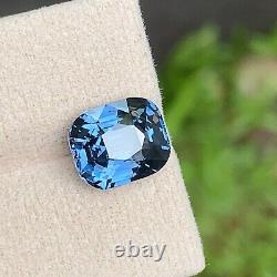 Extremely Rare 5.05 Cts Top Cobalt Blue Spinel, Clean 100% Unheated Gem Piece