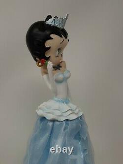 Extremely Rare! Betty Boop in Blue Figurine Statue 2002 Over 13 Tall EUC