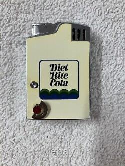 Extremely Rare Blue-Bird Deluxe Musical Lighter RC Cola Diet Rite NOS