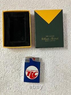 Extremely Rare Blue-Bird Deluxe Musical Lighter RC Cola Diet Rite NOS