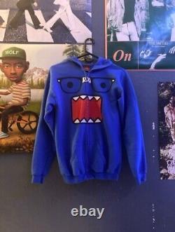 Extremely Rare Blue Nerd Domo Zip Up Jacket