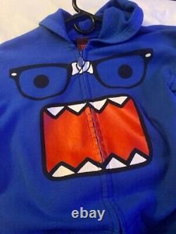 Extremely Rare Blue Nerd Domo Zip Up Jacket