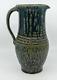 Extremely Rare Bob Cheryl Husby Studio Pottery Blue Pitcher