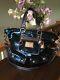 Extremely Rare! COACH Poppy Sequin Spotlight Tote Purse Bag in Blue Jean! 15383