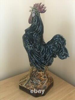 Extremely Rare Circa 1900 Royal Doulton Cockerel Figurine by John Broad