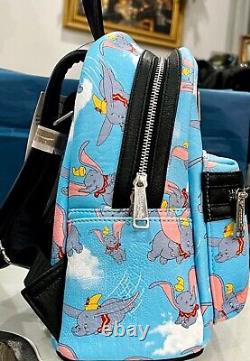 Extremely Rare Disney Parks Dumbo the Flying Elephant Backpack and Wallet NWT