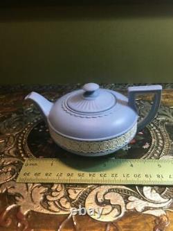 Extremely Rare Egyptian Collection Wedgwood Jasperware Small Teapot