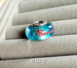 Extremely Rare Exclusive To Canada Authentic Pandora Murano Glass Charm EUC