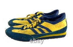 Extremely Rare Fastrak by Uniroyal Tennis Shoes 70's/80's Blue Yellow Men's 9