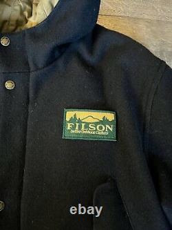 Extremely Rare Filson 100% Wool Alaska State Park Trench Coat Parka Style 2953