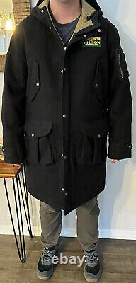 Extremely Rare Filson 100% Wool Alaska State Park Trench Coat Parka Style 2953