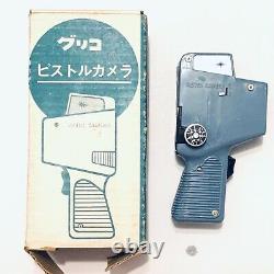 Extremely Rare Glico Pistol Camera 1964 exceptional condition with box