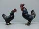 Extremely Rare Hagen Renaker Blue DW Banty Chickens
