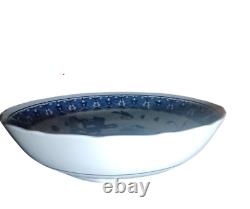 Extremely Rare Large Blue/White Serving Bowl Made For The Persian Market 32CM