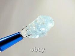 Extremely Rare Large Natural Blue Topaz Crystal Gem Capão do Lana Mine, Brazil